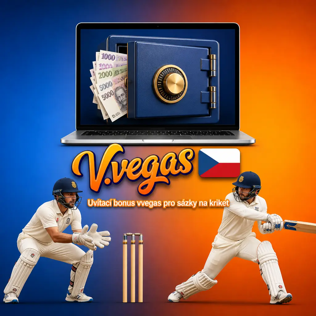 Uvítací bonus vvegas 100 % až 1 500 EUR a 150 free spinů pro sázky na kriket – IPL, T20 i testy
