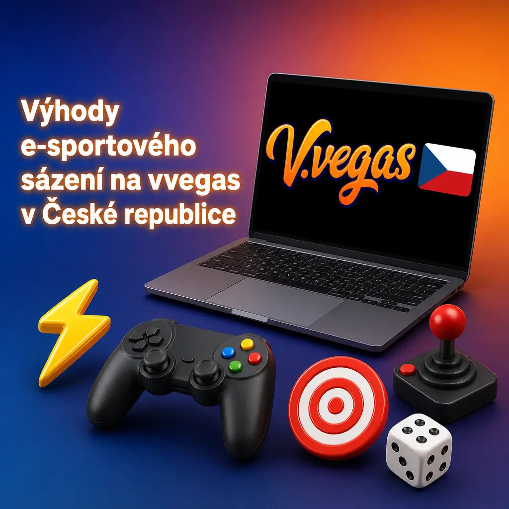 Výhody e-sportového sázení na vvegas: bonus 1 500 EUR, čeština 24/7, kurzy na CS2, Dota 2, LoL a Valorant