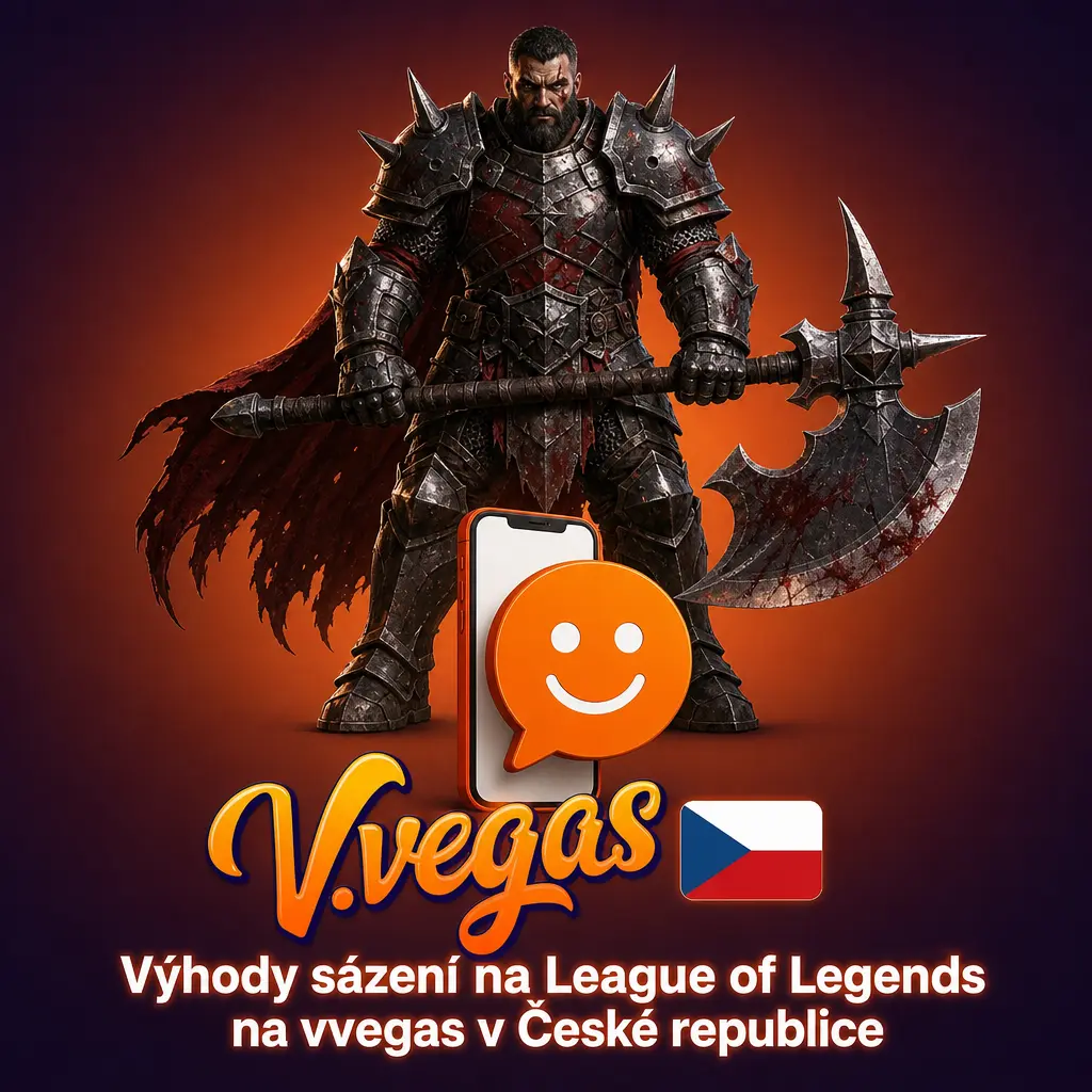 Výhody sázení na League of Legends na vvegas v ČR – bonusy, kurzy, podpora 24/7 a mobilní aplikace pro esports sázkaře.