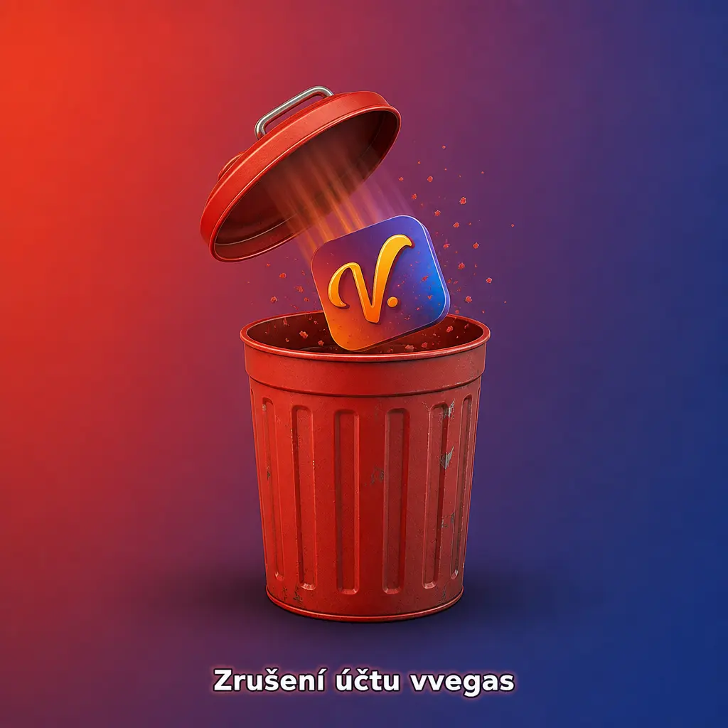 Návod na zrušení účtu vvegas krok za krokem v nastavení profilu hráče